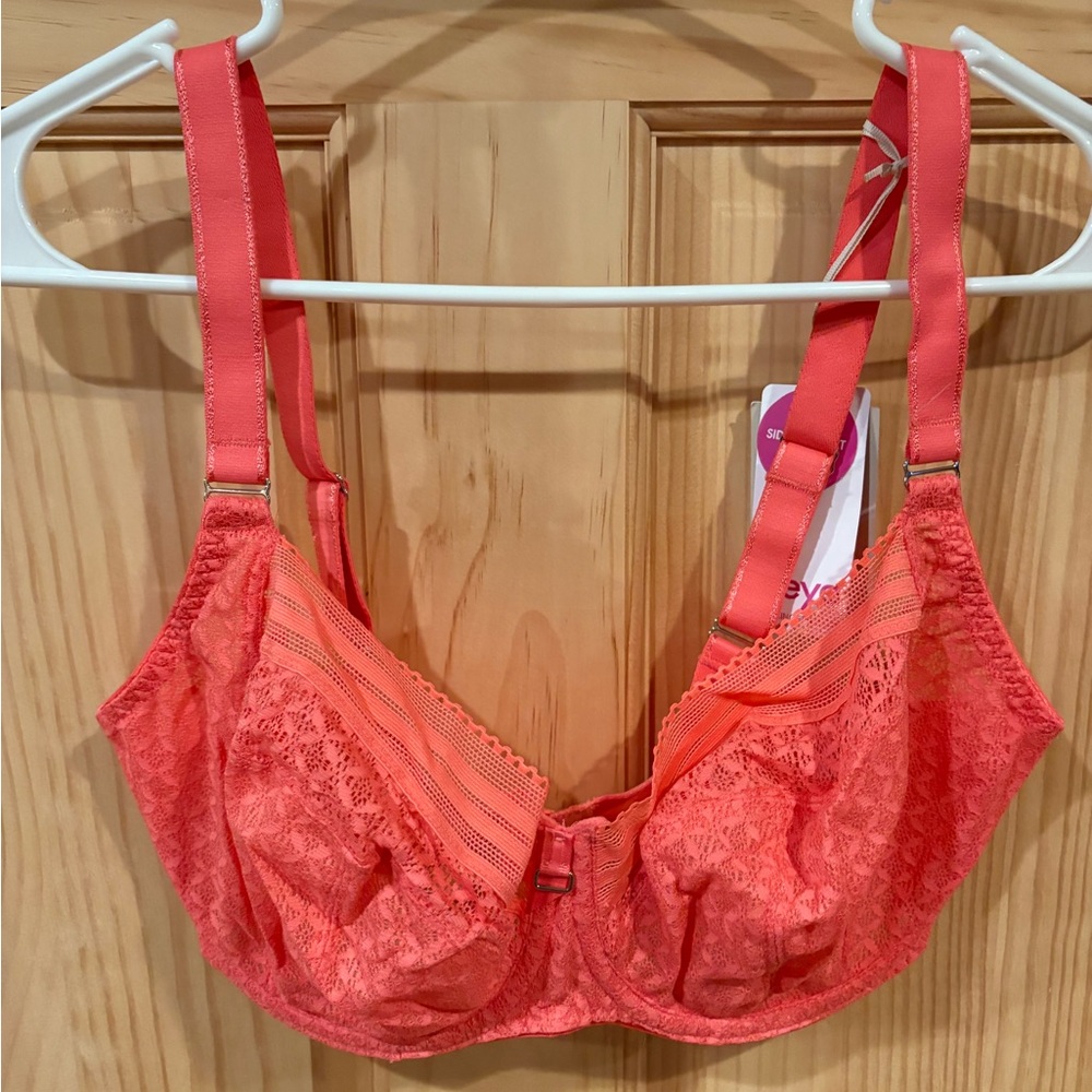 Freya ‘Viva’ Vibrant Coral Lace Bra